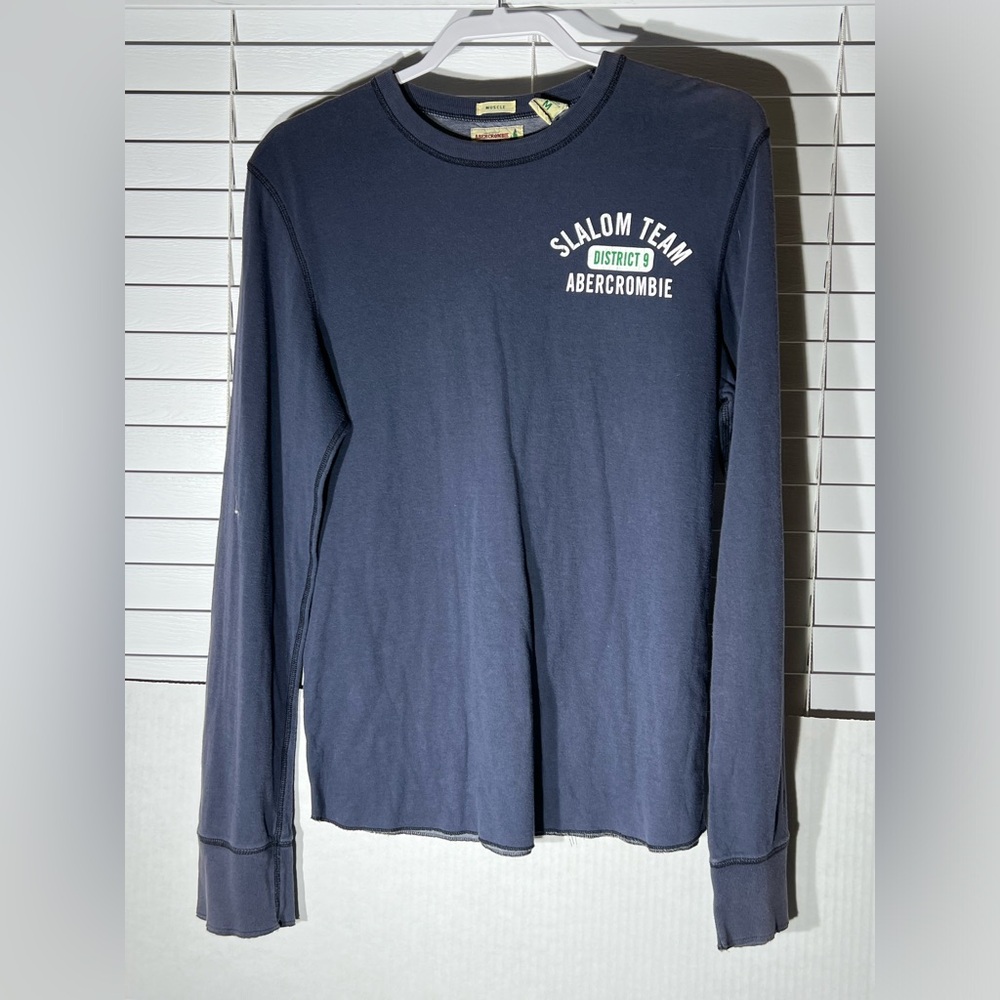 Abercrombie and Fitch Long Sleeve T Shirt Muscle Men's Size Medium